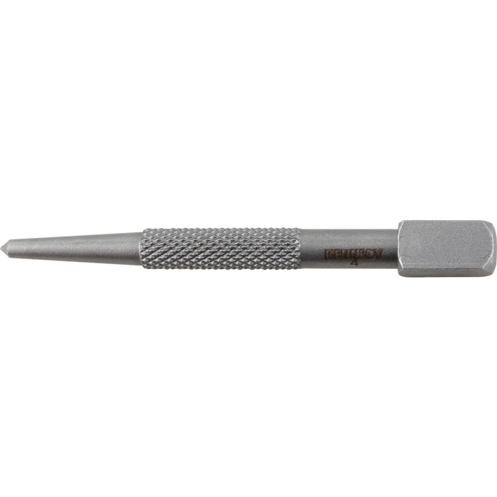 KENNEDY 100mm Centre Punch - Square Head Tool, Steel Punch, 1/4 Inch, Metalworking