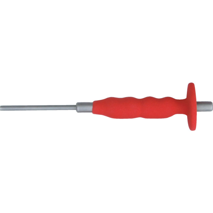 KENNEDY 8MM Ex/Length Inserted Pin Punch - Cushion Grip for Comfortable Use