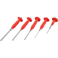 KENNEDY Extra Length Pin Punch Set (5-Piece) - Precision Hand Tools