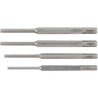 Kennedy Parallel Pin Punch Set Long Series - 4 Piece - Machinist Tool - Drive Pins, Remove Fasteners, Heavy Duty - chavda.com