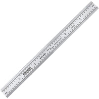 Kennedy Ruler, 6 Inch/150mm, Stainless Steel, Metric/Imperial Scale, Flexible Rule for Precision Measuring