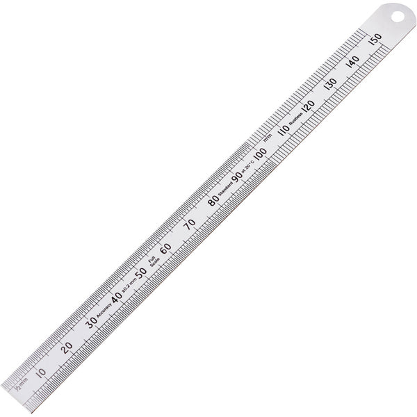 Kennedy 150mm/6" RIGID RUSTLESS RULEROUND END