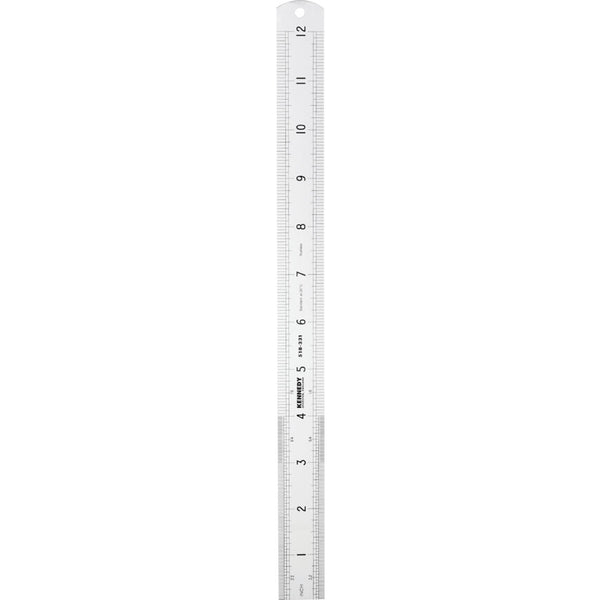 Kennedy 300mm/12" RIGID RUSTLESSRULE ROUND END