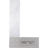 KENNEDY 100mm (4 inch) Engineers Square - Precision Measuring Tool for Woodworking & Metalworking