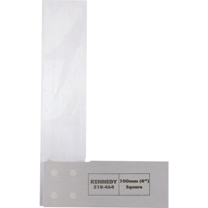 KENNEDY 100mm (4 inch) Engineers Square - Precision Measuring Tool for Woodworking & Metalworking