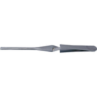 KENNEDY 170mm Flat Blade Precision Tweezers - Stainless Steel - Fine Tip Tool