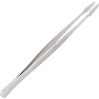 Kennedy 120mm Flat Blade Precision Tweezers - Stainless Steel Tool for Fine Work