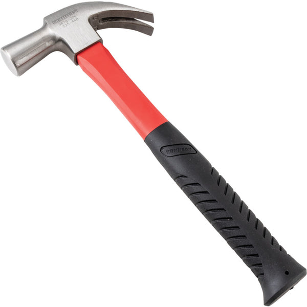 Kennedy 20oz CURVED CLAW HAMMER,FIBREGLASS HANDLE
