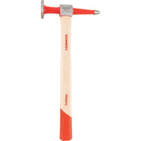 Kennedy Round Pein Finishing Pick Hammer - 40mm Hickory Handle - Metalworking, Automotive, and Shaping Tool