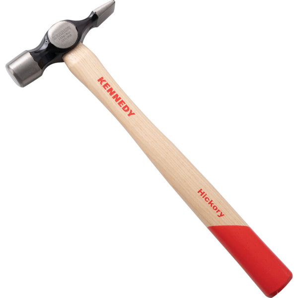 KENNEDY 12oz Cross Pein Hammer - Warrington Hammer with Hickory Handle - Durable Hand Tool