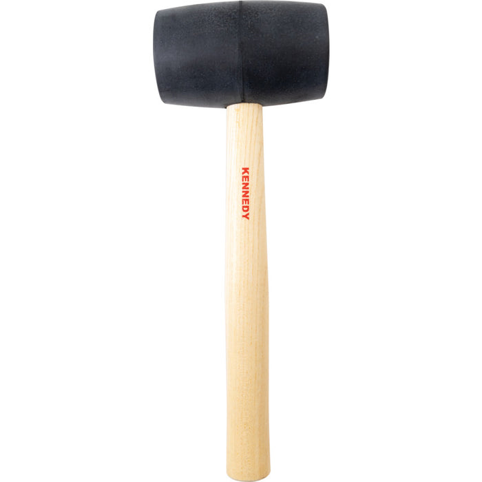 Kennedy 24oz Black Rubber Mallet with Hickory Handle - Shop at chavda.com