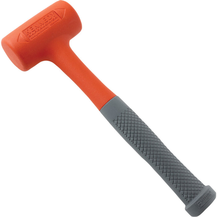 Kennedy 28oz Polyurethane Safeblower Hammer - Soft Face Mallet, Non-Marring, Durable Tool