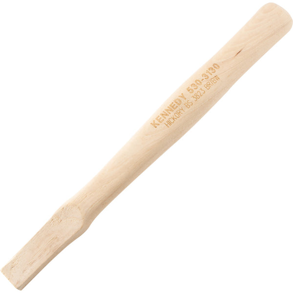 KENNEDY Hickory Hammer Handle Replacement, 13 inch Hickory Claw Hammer Shaft, Durable Wood Hammer Handle