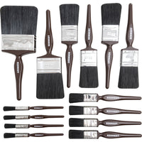 Kennedy Industrial Paint Brushes Set-14 - Assorted sizes, professional painting tools