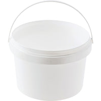 Kennedy Plastic Paint Kettle - 1 Liter Capacity | White Plastic Paint Bucket for DIY Projects and Painting | chavda.com