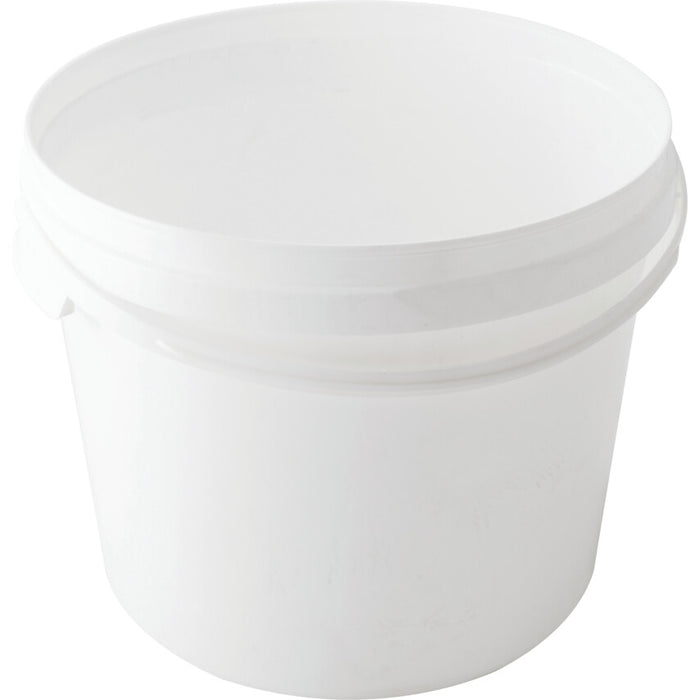 Kennedy Plastic Paint Kettle - 10 Liter Capacity - White Bucket - Paint Container - chavda.com