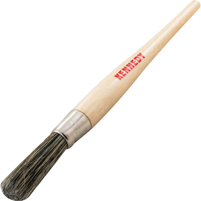 KENNEDY NO.8 WOOD HANDLE SASH BRUSH - Wood Handle Brush, sash brush for painting, woodworking, crafts