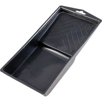 KENNEDY 100mm Mini Paint Roller Tray - Black Plastic Painting Tray for Small Rollers - chavda.com
