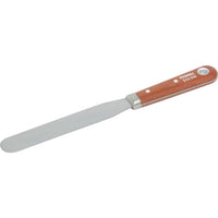 Kennedy 4 inch Palette Knife - Rosewood Handle. Ideal for cake decorating, painting, and art supplies. Heavy duty, premium quality.