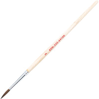 KENNEDY No.3 Artist Paint Brush - Round Tip, Fine Detail - chavda.com