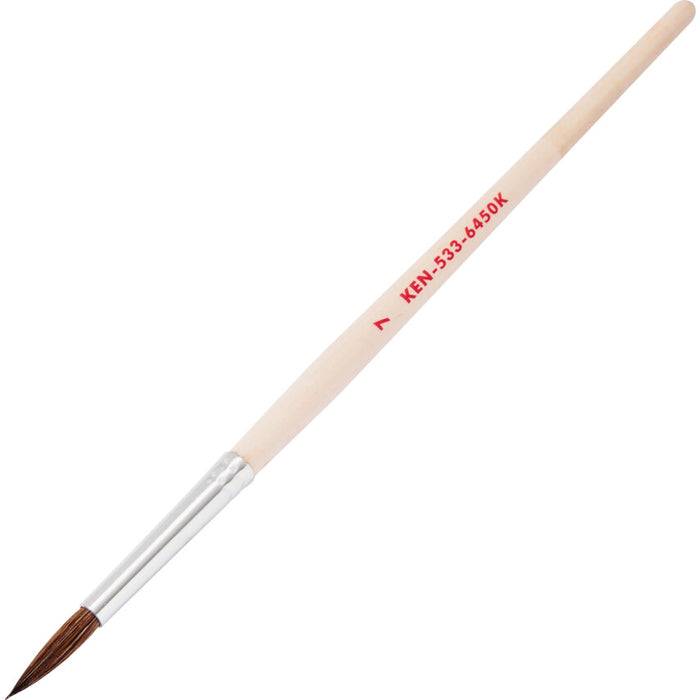 No.7 Artist Pencil Brush - Wooden Handle - Detail Painting Brush