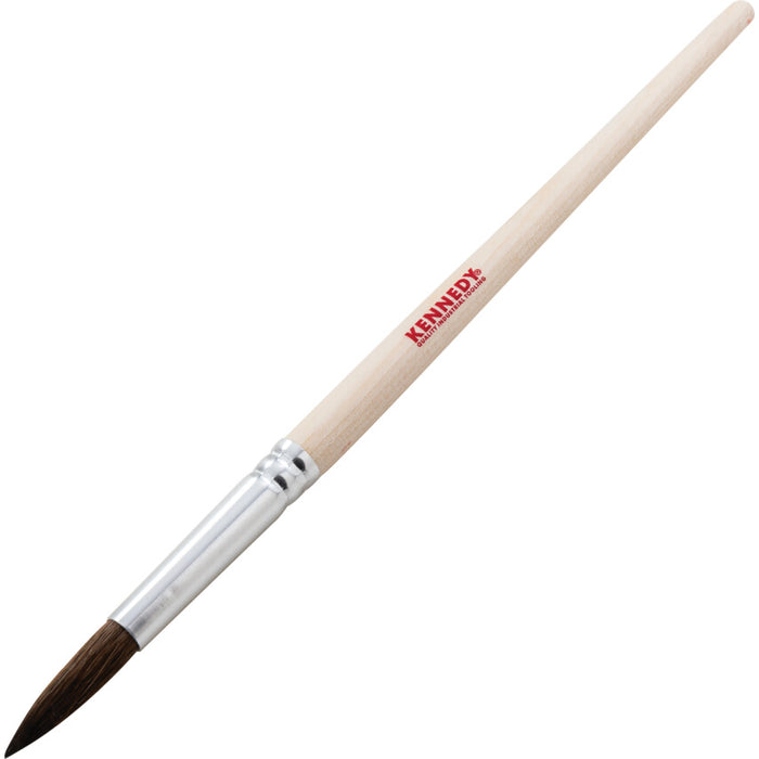 KENNEDY No. 10 Artist Brush - Wooden Handle | Painting Tool for Art, Crafts & Fine Detail Work