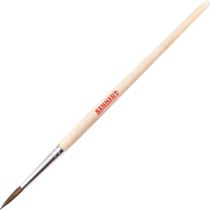 Kennedy No.6 Artist Paint Brush - Soft Hair, Wooden Handle - Ideal for Fine Art & Detailing | Shop Online