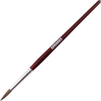 Kennedy No.8 Artist Brush - Varnished Wooden Handle, Fine Point Detail Paint Brush