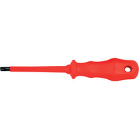 Kennedy Insulated Torx Screwdriver - 153.5mm x 100mm - Professional Grade, Red Handle, Electrical Safety
