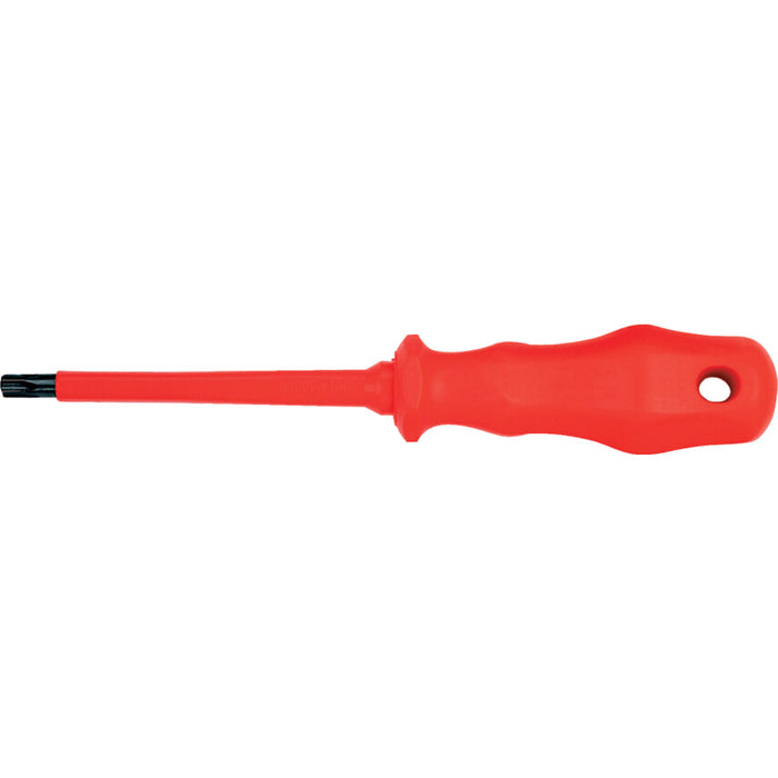 Kennedy Insulated Torx Screwdriver - 153.5mm x 100mm - Professional Grade, Red Handle, Electrical Safety