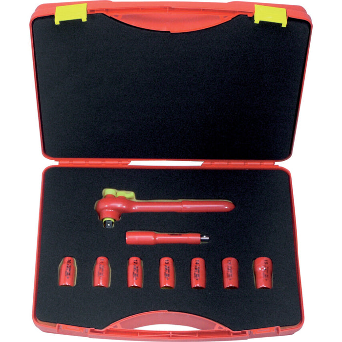 KENNEDY Insulated VDE Ratchet Safety Tool Set 1/2
