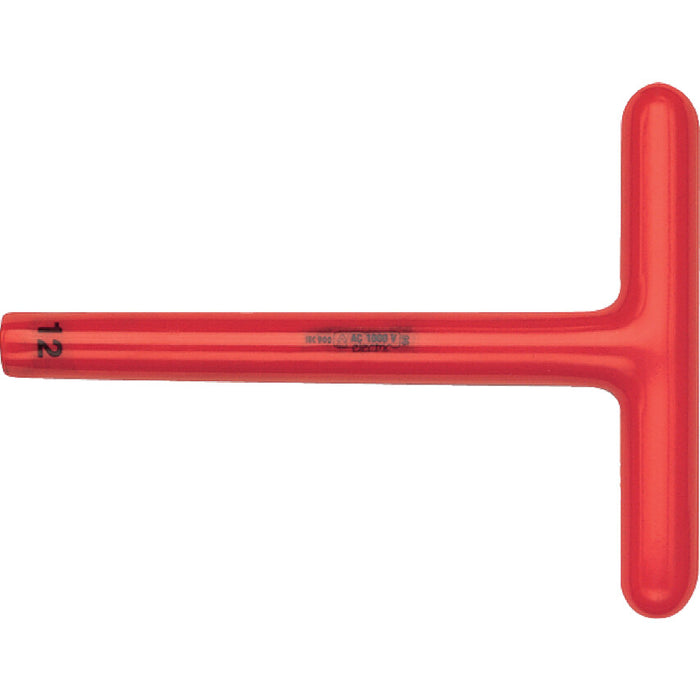 KENNEDY Insulated T-Socket Wrench, 1000V, DIN 7440, 300x13mm - Professional electrician tool