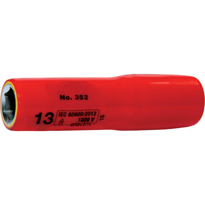 Kennedy Insulated Socket, Deep Hexagon, 20mm, 1/2