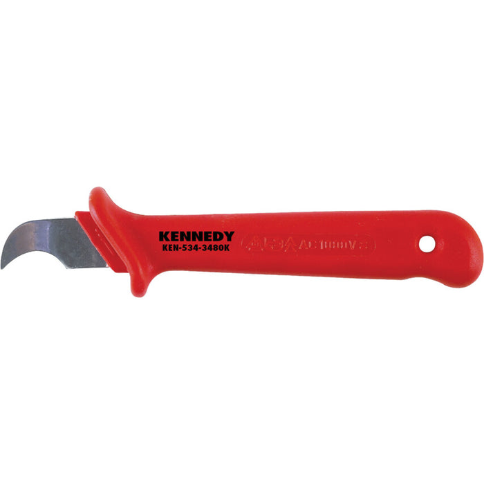 Kennedy 180mm INSULATED CABLE KNIFECURVED BLADE
