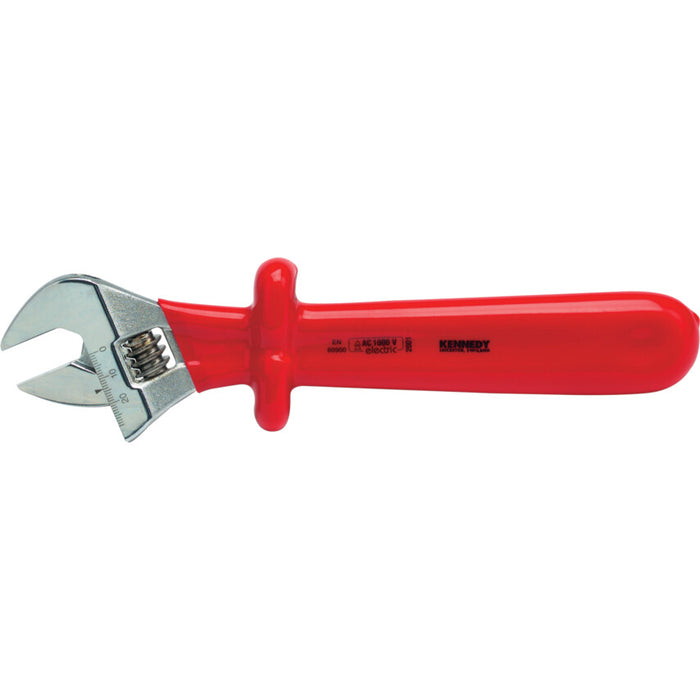 KENNEDY 300mm Insulated Adjustable Wrench - Electrician Tool