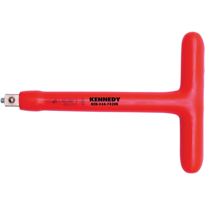 KENNEDY 200mm Insulated T-Handle - 1000V Insulated T-Driver from chavda.com