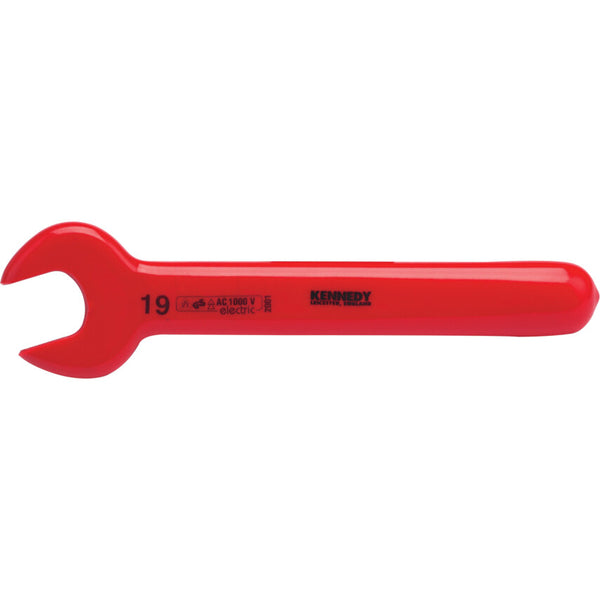 Kennedy 21MM Insulated Open Jaw Wrench - 1000V Electrician Tool
