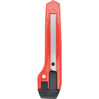 Kennedy Standard Utility Knife with Snap-Off Blade - Red Craft Knife - Chavda.com