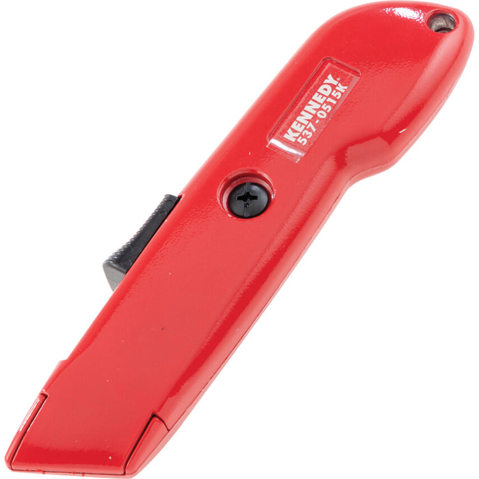 KENNEDY Auto Return Trimming Knife - Safety Utility Knife Cutter - 537-0515K