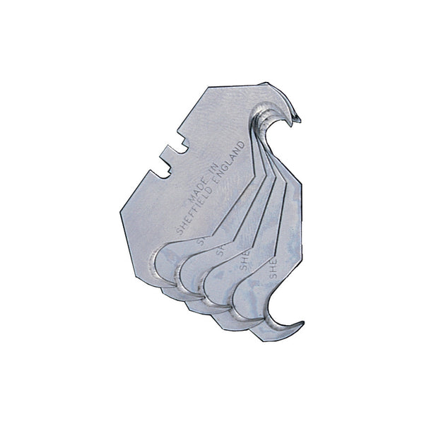 KENNEDY Hook Type Trimming Knifeblades (PK-100) - Cutting Blades Set | chavda.com