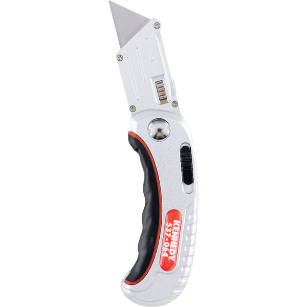Kennedy Quick Release Folding Utility Knife - Heavy-Duty Box Cutter, Chavda.com