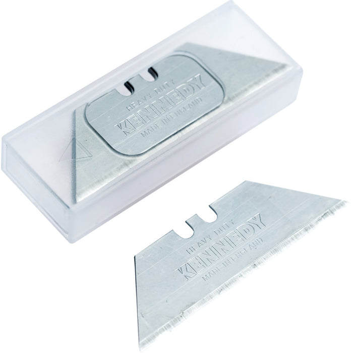 Kennedy Heavy Duty Trimming Knife Blades - Pack of 5 - Replacement Blades for Utility Knives