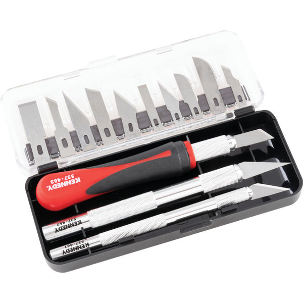 Kennedy PRECISION CRAFT KNIFE SET(16-PCE)