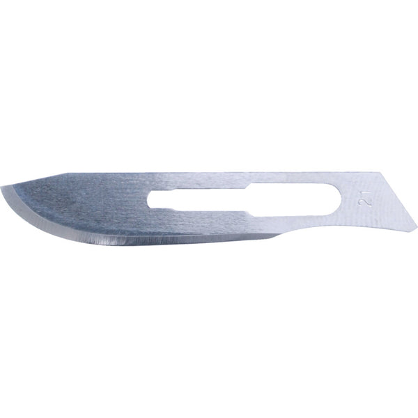 No. 21 Surgical Blade - Carbon Steel, Sharp Medical Scalpel for Precise Incisions