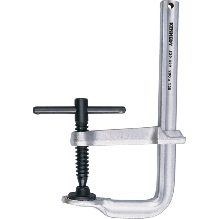 Kennedy 200x100mm T-HANDLE HEAVY DUTYCLAMP