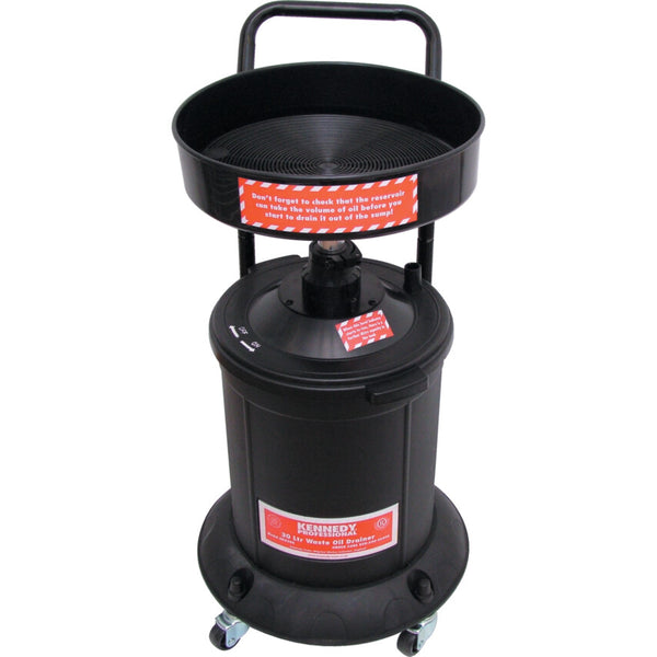 Kennedy 30LTR WASTE OIL DRAINER GRAVITYFEED