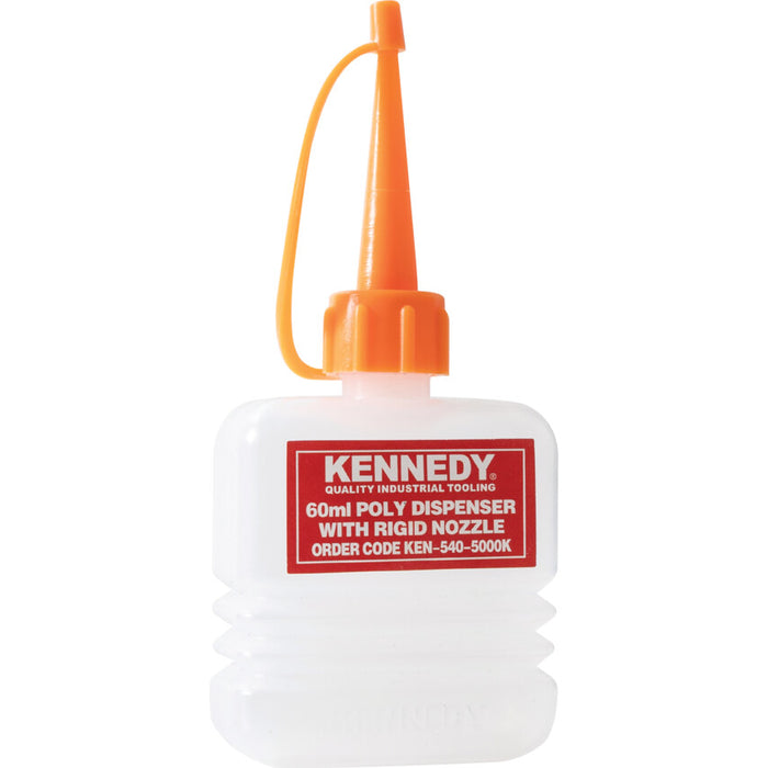 Kennedy 60ml POLY DISPENSER WITHRIGID NOZZLE