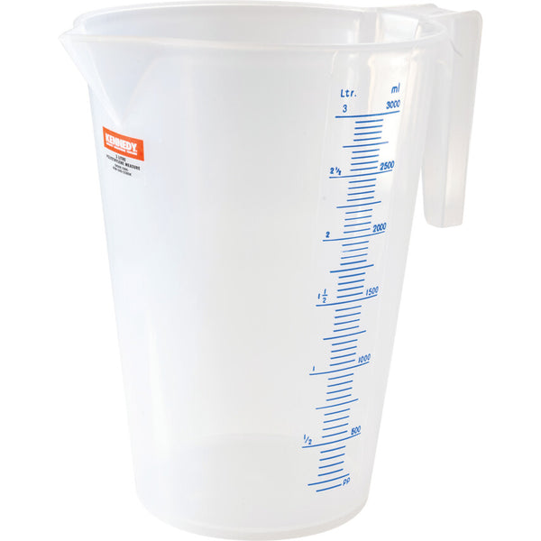 Kennedy 3LTR POLYETHYLENE MEASURE