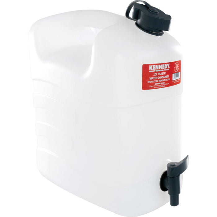Kennedy PLASTIC WATER CONTAINER C/W TAP15LTR