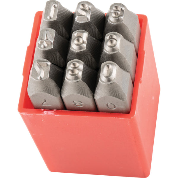 Kennedy 6.0mm (SET OF 9) FIGURE PUNCHES